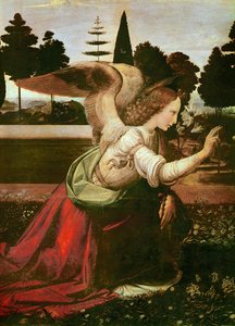 The Annunciation (detail of the angel)